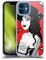 Head Case Designs Offizielle Zombie Makeout Club Schwarzes Makeup Grafiken Gelhülle [Militärischer Schutzgrad] Kompatibel Mit Apple iPhone 12 / iPhone 12 Pro Und Kompatibel Mit MagSafe
