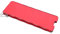 Parabrisas de Estufa de Campamento, Accesorios de Cocina para Acampar con Ranura Inferior, Aleación de Aluminio Plegable de 8 Placas para Acampar (Rojo Duro)