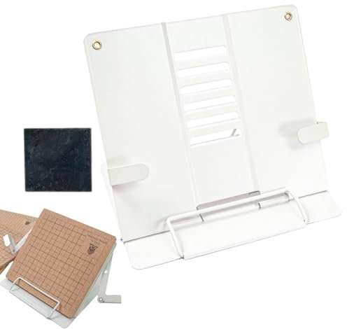 Makramee-Halterung für Schreibtisch – Metallständer, faltbar, für Basteln und Handwerk | Vielseitiges Zubehör für Makramee-Brettchen, Zeitungen und Tische, 20,08 x 7,48 x 6,5 Zoll