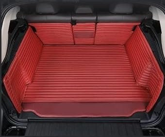 DZSMSRTG Alfombrilla Maletero Esteras Maletero Coche para Mercedes para Benz Clase B 2020-2021 Alfombrilla Suelo Maletero Trasero Bandeja Alfombra Barro Coche Protector Estera(Rojo)