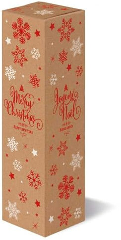 DHL/PTZ-Umkarton Christmas Time für 1er Präsentkartons 41 x 9,5 x 11 cm, 15 Stück