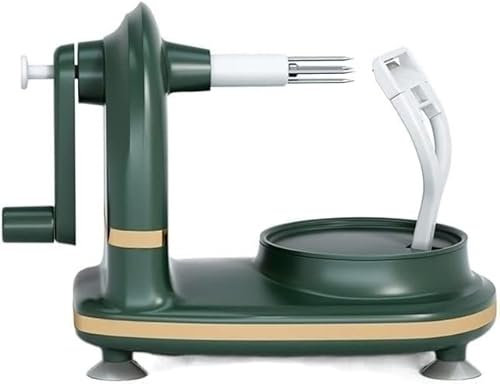TJLVYCNB for la Cucina Sbucciatore di Mele a manovella Sbucciatore di Frutta in Acciaio Inossidabile Affettatrice Macchina for Frutta di Mele Kit sbucciato Sbucciatore da Cucina Creativo