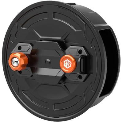 Zylaer Aluminum Tie Wire Reel 12-18 Gauge Wire Reel with Rewind Knob Double Outlet for Left and Right Hands