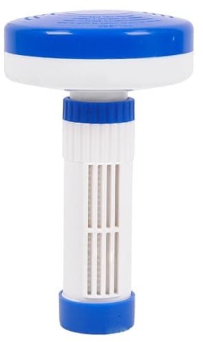 Vasca idromassaggio vasca idromassaggio per bromo di bromo in PVC regolabile a galleggiante con distributore di cloro galleggiante multiuso in scala per piscina, spa e altro ancora