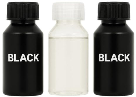 Tintennachfüllset kompatibel mit HP & Lexmark Druckerpatronen 307XL 305XL 304XL 303XL 302XL 301XL 307 305 304 303 302 301 2X 60 ml Tinte in Schwarz, 1x 50 ml Druckkopfreiniger und Zubehör