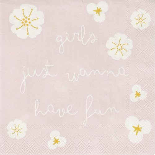 Cocktailserviette Girls just wanna have fun
