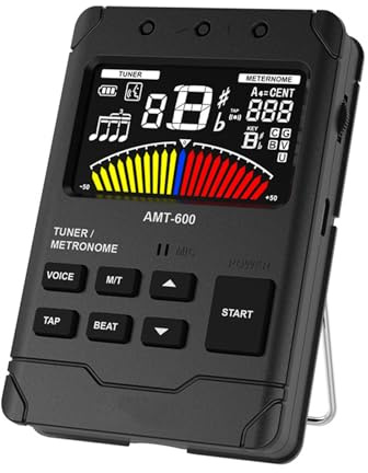 Blasinstrumentenstimmgerät mit LED-Anzeige, Fast-Clip-Design & Multi-Instrumenten-Kalibrierung für Profis Musiker Stimmgerät mit sofortiger Installation