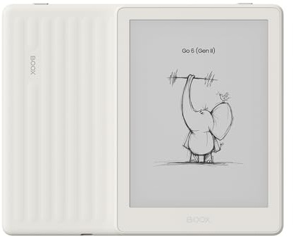 BOOX Go 6 Gen II E Ink Tablet with Front Light Support Active Stylus InkSense 300PPI 3GB 32GB (Shell)