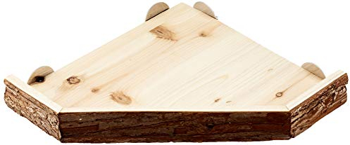 Kerbl Pet 82792 Aussichtsterasse Nature 26 x 26 x 4 cm