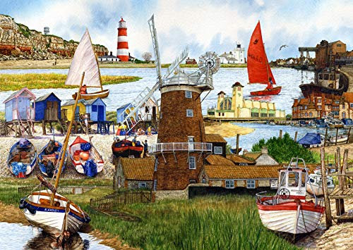 Norfolk Coast Montage 1000 Piece Jigsaw