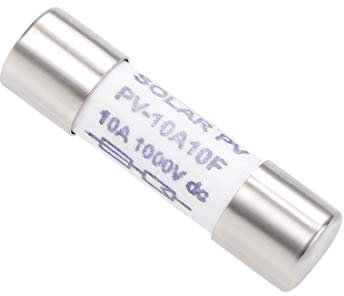 sourcing map Keramik-Sicherung, 10 A, Gleichstrom, 1000 V, 10 x 38 mm, schneller f眉r Digital-Multimeter