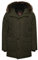 Superdry Everest Parka, Army Khaki, XS Homme