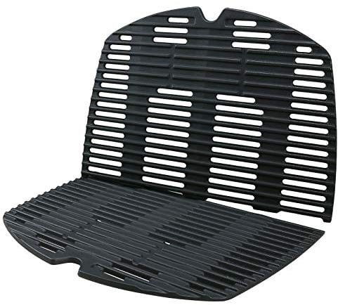Denmay 7646 63,5 x 45,2 cm Griglie di Cottura in Ghisa Griglia Griglie di Ricambio Barbecue per Serie Weber Q300, Q320, Q3000, Q3200 Griglia di Ricambio