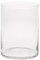 INNA-Glas Zylinder Windlicht Sanya AIR aus Glas, klar, 21,5cm, Ø13,5cm - Kerzen Glas/Glasvase