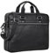 STILORD 'Brayson' Borsa Computer Portátil Cuoio Borsa da Lavoro Portadocumenti Ventiquattrore Custodia Porta PC 15' Pollici Borsa a Tracolla Cuoio Vero, Colore:nero