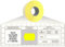 Preisauszeichner Etiketten 26x16 Standard leuchtgelb 36 Rollen permanent Preisetiketten für Printex Tovel Meto Blitz Print Jolly Avery