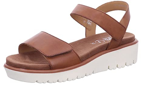 ara Damen Bilbao Sandale, Cognac, 40 EU