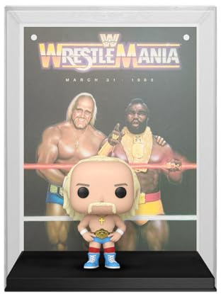 Funko WWE: Hulk Hogan Wrestlemania Pop! Cover Vinyl Action Figure