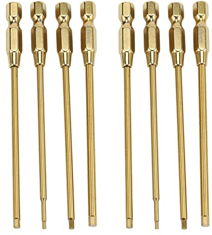 FIGGRITID 8X Schnell Sechskantschlüssel Sechskant Schlüssel Schraubendreher Werkzeug Satz 1,5, 2, 2,5 und 3 mm