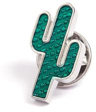 BRERA 67 - broches et pins pour femme en metal en forme de kactus vert, broche femme vetement, broche homme pins, mini broche bijoux, pince decollete femme