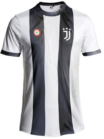 Sportbaer Maillot de Football Blanc Noir 2024 2025. Maillot de Football Neutre. Réplique Officielle. (Home, L)