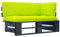 Xichuzi Garten-Paletten-Ecksofa, Lounge Sofa Outdoor, Garten Loungemöbel, Gartensofa, Gartencouch, Balkon Set Möbel, Schwarz Imprägniertes Kiefernholz