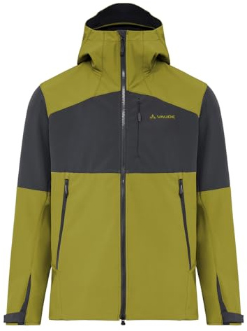 VAUDE Herren Shoftshelljacke Roccia Softshell Jacket II, 100% winddicht, atmungsaktiv, wasserabweisend