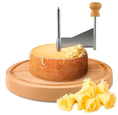 Cheese Curler for Making Rose-Shaped Cuts, Stainless Steel Blade