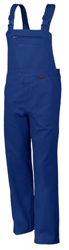 Latzhose QUALITEX 270, Kornblau, Größe 110