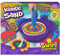 Kinetic Sand Swirl 'n Surprise Set - mit 907 g original kinetischem Sand aus Schweden in vier Farben und Drehscheibe, Set für kreatives Indoor-Sandspiel, für Kinder ab 3 Jahren