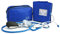 Aneroid Blue Sphygmomanometer with 1 Adult Cuff and Blue Stethoscope - Blood Pressure Monitor Kit