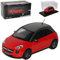 Kyosho Opel Adam 3 Türer Rot mit Silber Ab 2012 1/43 i-Scale Modell Auto mit individiuellem Wunschkennzeichen