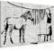 Runa Art Wandbilder Washing Zebra Banksy Bild XXL Loft Wohnzimmer Grau Graffiti 120 x 80 cm 3 Teilig 303231a