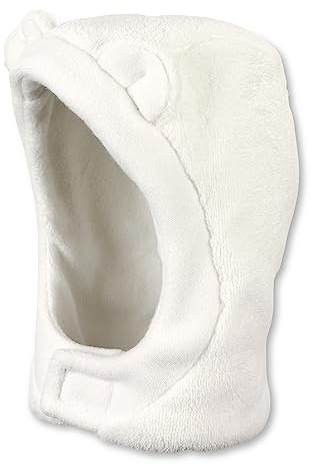 Sterntaler Unisex Baby halstørklæde hue Schalm tze, Ecru, 47 EU