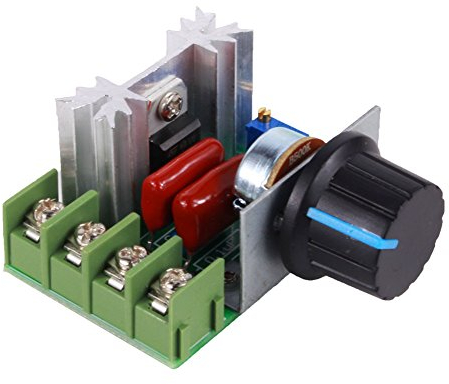 Elektronischer Spannungsregler TOPINCN Einstellbarer Motordrehzahlregler AC 50-220V 2000W
