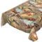 ANRO Wachstuch Tischdecke abwaschbar Wachstuchtischdecke Wachstischdecke Jagt Wild Jäger Motiv Holz 100x140cm