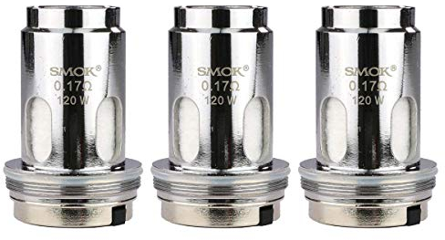 SMOK TFV16 Meshed Coils (0,17 Ohm), Riccardo DL Verdampferköpfe für e-Zigarette, 3 Stück