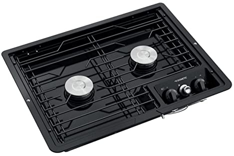 Dometic 50211 Drop-in Stove Black Cooktop
