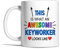 Risk-A Designs Awesome Keyworker Mug, This is What an Awesome Keyworker Looks Like Mug, Thank You Gift, Keyworker Gift, NHS Worker Gift, Appreciation Gift