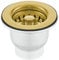 Astini, RAK, Rangemaster, Caple 65mm Gold Sink Strainer Waste MBSWSS85-90