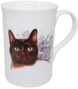Bone China Cat Mug - Choice of Breeds (Breed 6)