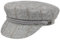 Barts Skipper Cap Damen Mütze, grau-meliert, One Size