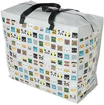 Bolsa para la colada y portaobjetos - Caras - Minecraft