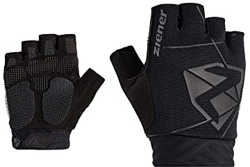 Ziener Herren Cecko Fahrrad/Mountainbike/Radsport-Handschuhe | Kurzfinger-atmungsaktiv,dämpfend
