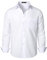 PARKLEES Chemise habillée à manches longues pour homme - Coupe classique - Sans plis - Style décontracté - Avec poche, blanc, M