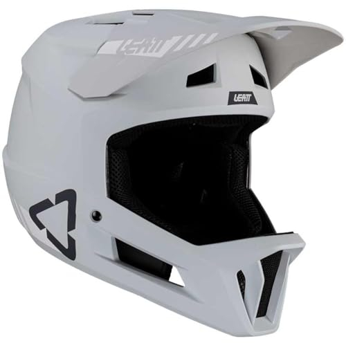 Leatt Casque MTB Gravity 1.0-Gris Steel-S 55-56cm Helmet, grau