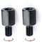 Misuyue 2pcs Gewindeadapter M8 Rechtsgewinde auf M10 Rechtsgewinde für Moped Roller Motorrad Spiegel Adapter（Stil 01）