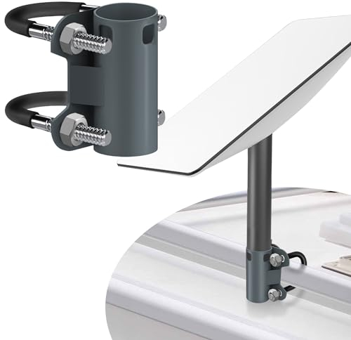 Nearockle Rohrhalterung Adapter aus Stahl Kompatibel mit Starlink V2, U-Form Verstellbares Außenantennen Montagehalterung, Starlink Zubehör für Balkon /Wohnmobil /Yacht