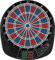 Sunflex® elektronische Dartscheibe Master | E Dartboard mit 27 Spielmodi mit 124 Varianten |E-Dartscheibe für bis zu 16 Spieler mit Turniergröße | inkl. Dartpfeile Spitzen Netzadapter | für Profis