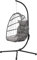 Warmiehomy Egg Chair Hanging Chair with Stand Garden Foldable Swing Chair with Cushion Rattan Hanging Egg Chairs for Indoor Outdoor Hammock Chair With Frame for Patio, Balcony